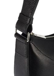 Women's leather handbag with chain TORES-1148A-99(Z25), close-up of the product detail, view on a white background.