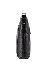 Black leather women's handbag TORES-1157-99(Z25), product visible from the side on a white background.
