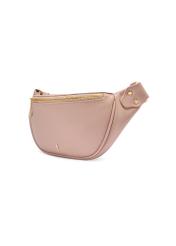 Women's pink waist bag TOREC-1131-5A(W26), diagonal product view on a white background.