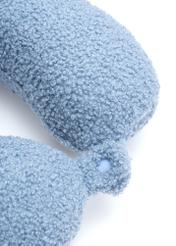 Soft blue headrest AW-014-0003-61(W25), close-up of the product detail on white background.