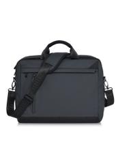 Grey men's briefcase with laptop pocket TORMN-0329-99(W24)-01