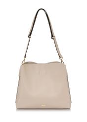 Cream women's shopper bag TOREC-0862A-12(Z24)-02