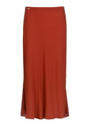 Women's red flared skirt SPCDT-0073-85(W23)-04