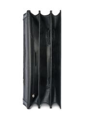 Men's leather briefcase TORMS-0478-99(Z25), product view from the inside on a white background.