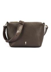 Small brown women's handbag TOREC-0882B-89(Z25), product view from the front on a white background.