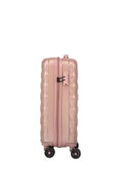Set of 19'/24'/28' wheeled suitcases WALPC-0015-5B(W26), side view of the product on a white background.