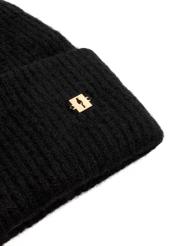 Women's hat in black CZADT-0201-99(Z25), close-up of the product detail on a white background.