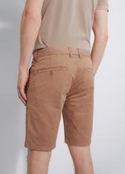 Beige men's shorts SZOMT-0024-24(W23)-03