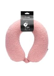 Soft pink headrest AW-014-0003-31(W25), view of the product in the packaging on a white background.