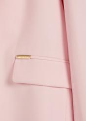 Women's pink jacket ZAKDT-0031A-5A(W26), close-up of the product detail on a white background.