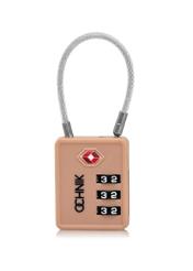 Bright pink TSA combination padlock AW-005-0014-34(W23)-01