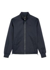 Men's navy blue transitional jacket KURMT-0404-7D(W26), front product view on white background.