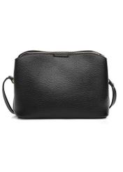 Black small women's handbag TOREC-0768C-99(Z25), product view from the back on a white background.