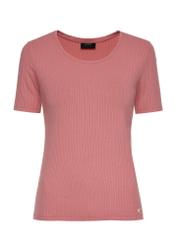 Pink basic women's T-shirt TSHDT-0114-32(Z24)-01