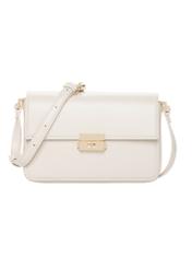 Elegant cream women's handbag TOREC-1251-0B(Z26). Front view on a white background.