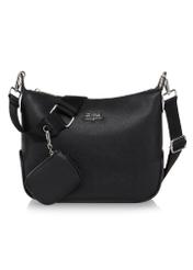 Black women's hobo style handbag TOREC-0829-99(Z23)-01