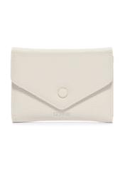 Small cream women's wallet POREC-0414-12(W25)-01