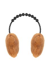 Women's caramel earmuffs NAUDP-0001-24(Z24)-03