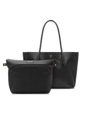 Black women's shopper bag TOREC-0938A-99(W25)-05