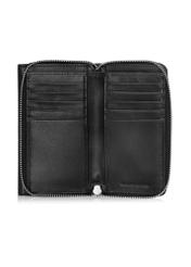 Large black leather women's wallet PORES-0801P-99(Z24)-07