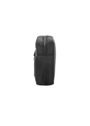 Black men's cosmetic bag TORMN-0425-99(Z26), side view of the product on a light background.