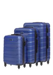 Set of suitcases on wheels 19''/24''/28'' WALAB-0067-69(W24)-01