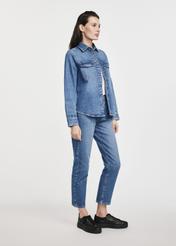 Women's denim shirt KOSDT-0164-69(W25)-05