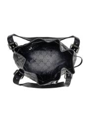 Black leather women's bag TORES-1034-99(Z24)-05