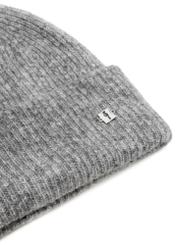 Women's gray cap CZADT-0201-91(Z25), close-up of the product detail on a white background.