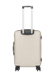 Medium suitcase on wheels WALAB-0053-0X-24(W26), product view from the back on a white background.