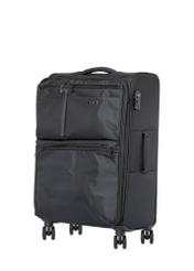 Medium suitcase on wheels WALNY-0048-99-24(W26), diagonal product view on a white background.