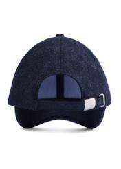 Navy blue men's baseball cap CZAMT-0101-7E(Z26), product view from the back on a white background.