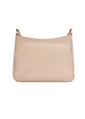 Beige women's shoulder bag TORES-1213-1B(W26) - product view from the back, on a white background.