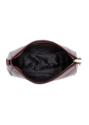 Brown leather women's hobo handbag TORES-0935-88(Z23)-05