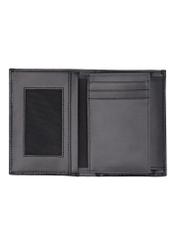 Black leather men's wallet PORMS-0737-99(Z26)