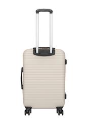 Medium suitcase on wheels WALAB-0040-0C-24(W26), product view from the back on a white background.