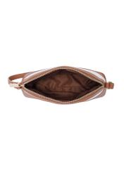 Small cognac handbag for women TOREC-0915-87(W24)-06