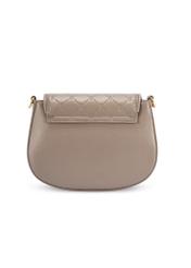 Light brown women's messenger bag TOREC-1179-1K(W26), product view from the back on a white background.
