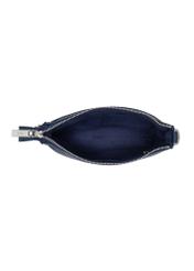 Navy blue women's handbag with pocket TOREC-0708-69(Z24)-05