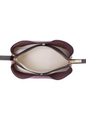 Small women's handbag in pink TOREC-0768C-32(Z25), view of the inside of the product on a white background.