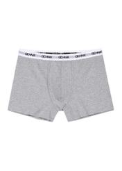 Three-pack of men's cotton boxers ZESMB-0002A-15(KS), front product view on a white background.