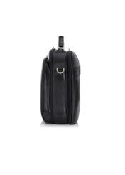 Black leather business travel bag TB-214A-99(KS)-03