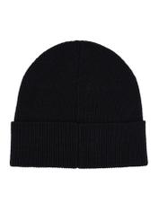 Black men's cap CZAMT-0095-99(Z26), product view from the back on a white background.