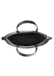 Black fabric bag TOREN-0317-99(Z25), product view from above on a white background.