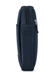 Navy blue men's bag TORMN-0384-69(Z25), product view from the side on a white background.