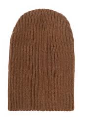 Brown men's winter hat CZAMT-0011-79(Z24)