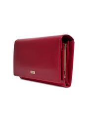 Large red women's wallet PL-187-4B(KS), diagonal product view on a white background.