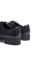 Black leather women's shoes BUTYD-1283-99(Z26)