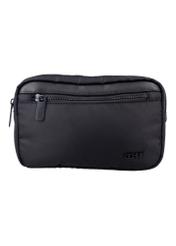 Black men's cosmetic bag TORMN-0429-99(Z26), front product view on white background.