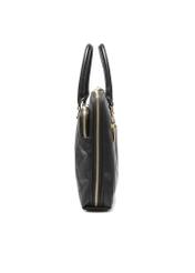 Black large women's bag TOREC-0978A-98(Z25), side product view on white background.